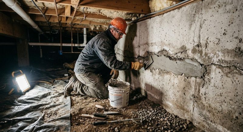 Foundation Cracks Repair in Greenville, SC
