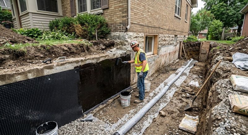 Residential Waterproofing in Fredericksburg, VA